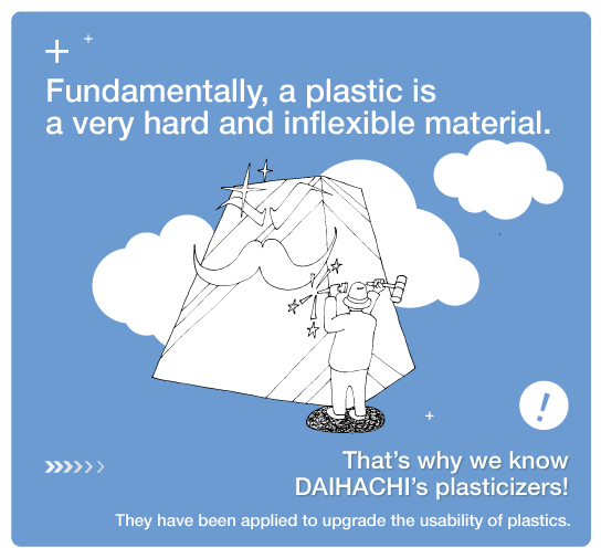 That’s why we know DAIHACHI’s plasticizers!